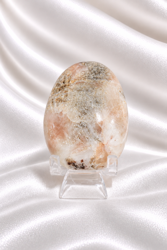 Pink Scolecite Palmstone #5
