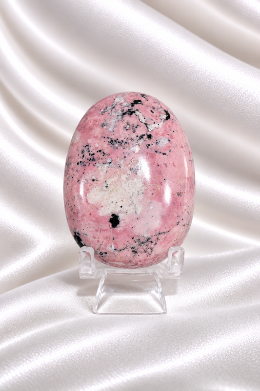 Peruvian Rhodonite Palmstone #1