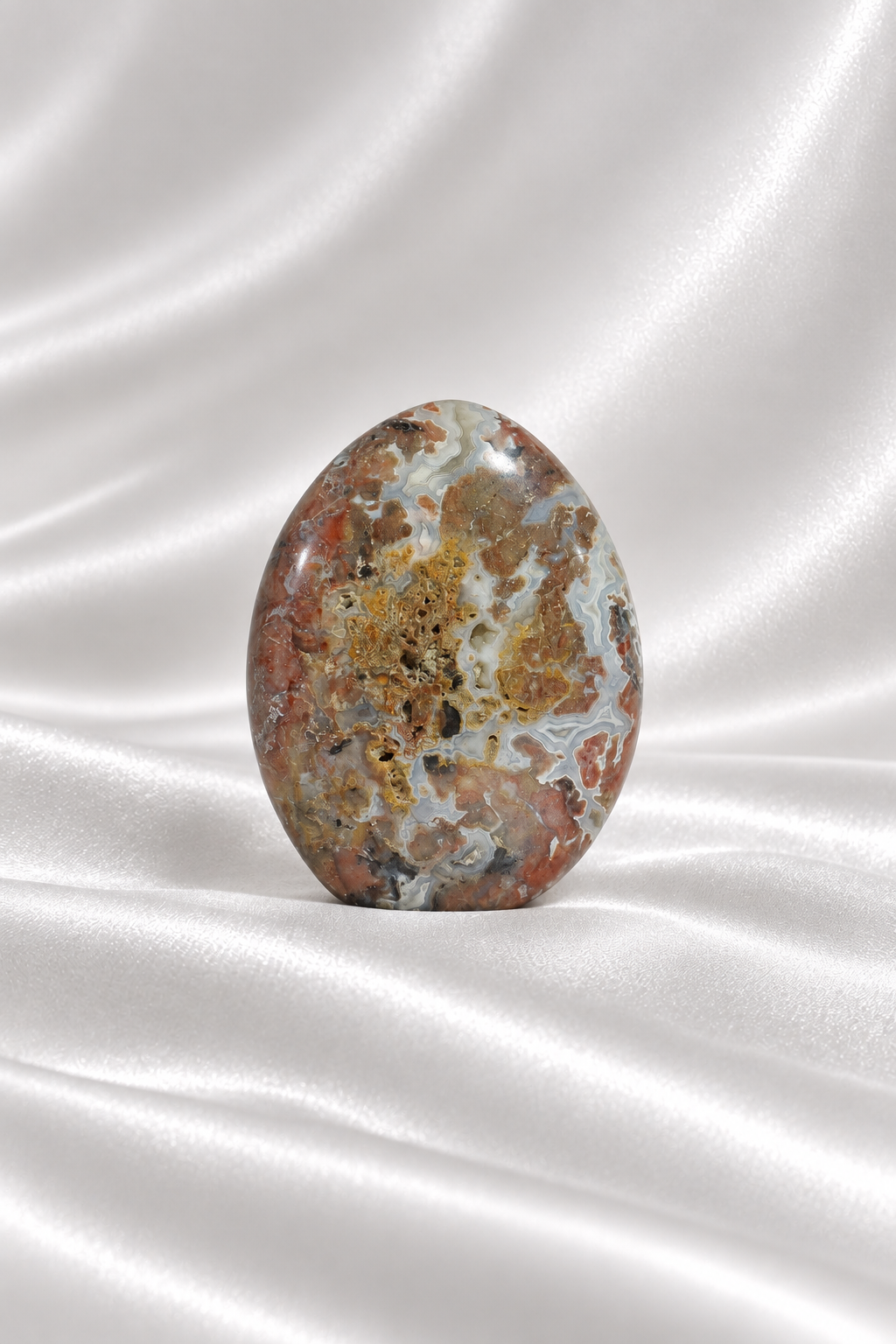 Sangria Lace Agate Flame #8