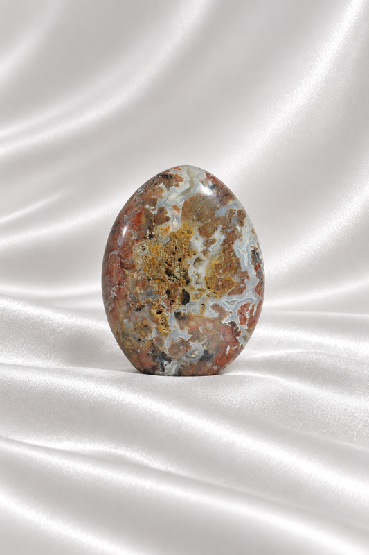 Sangria Lace Agate Flame #8