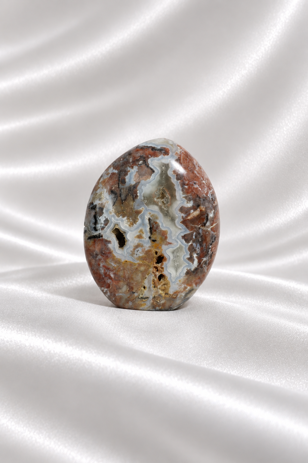 Sangria Lace Agate Flame #8