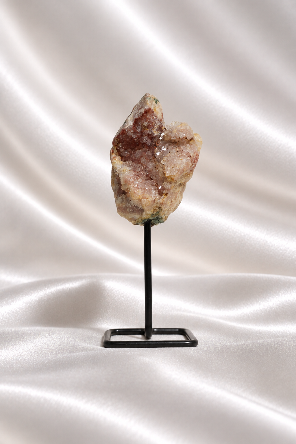 Pink Amethyst Geode on Stand #20