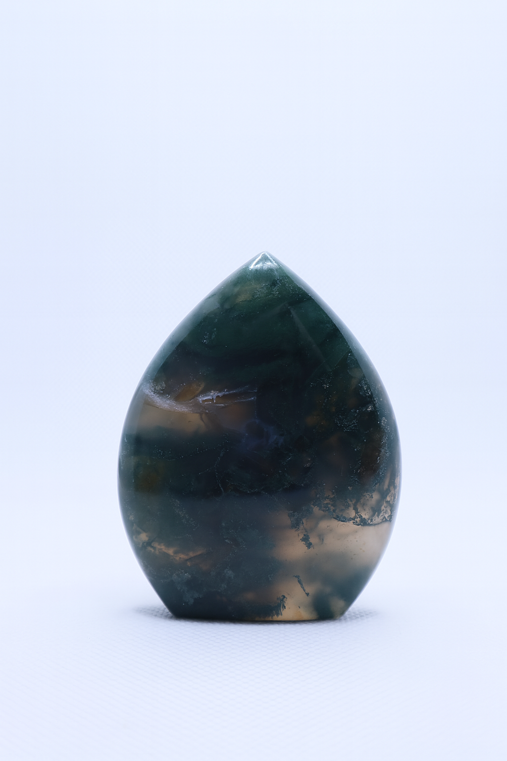 Moss Agate Flame #10