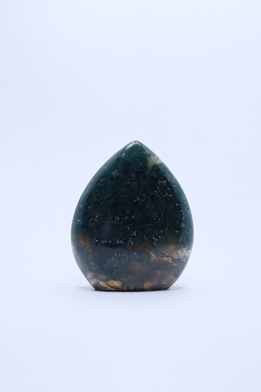 Moss Agate Flame #11