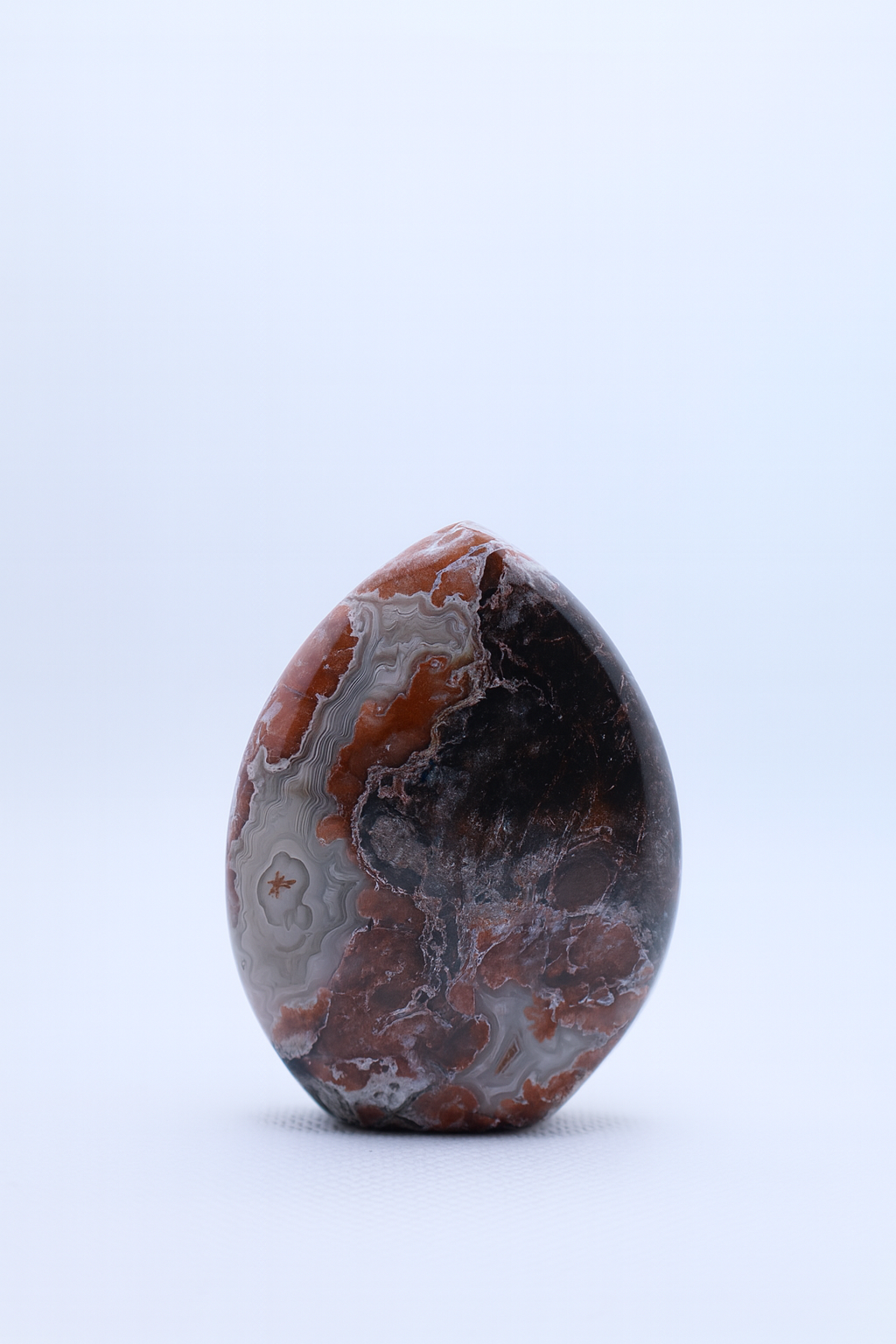 Sangria Lace Agate Flame #1