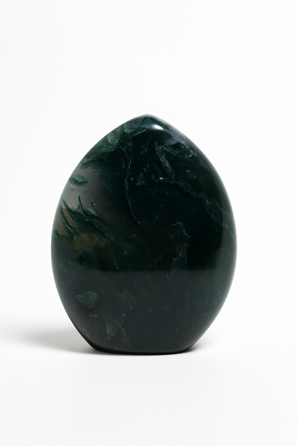 Moss Agate Flame #13