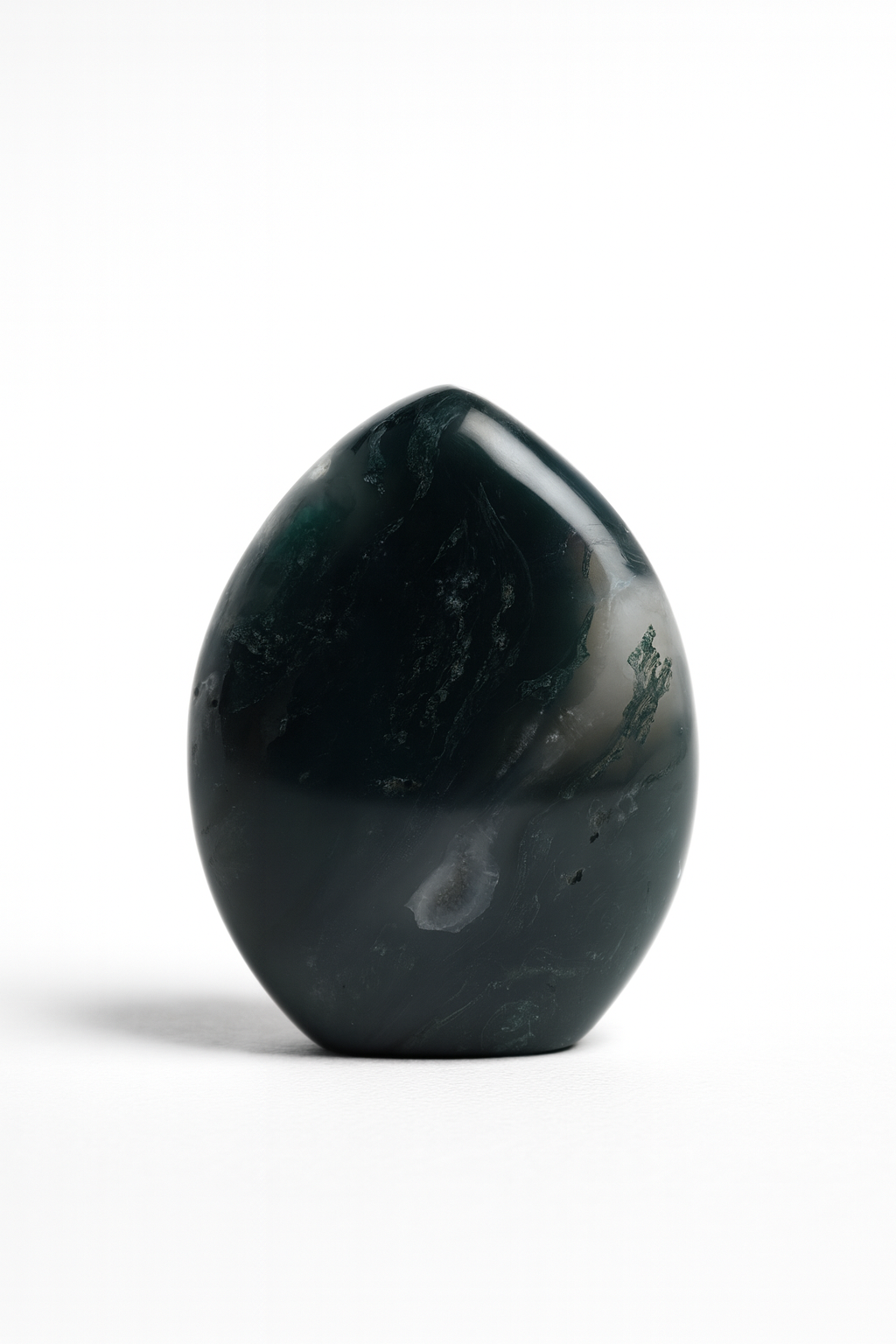 Moss Agate Flame #13