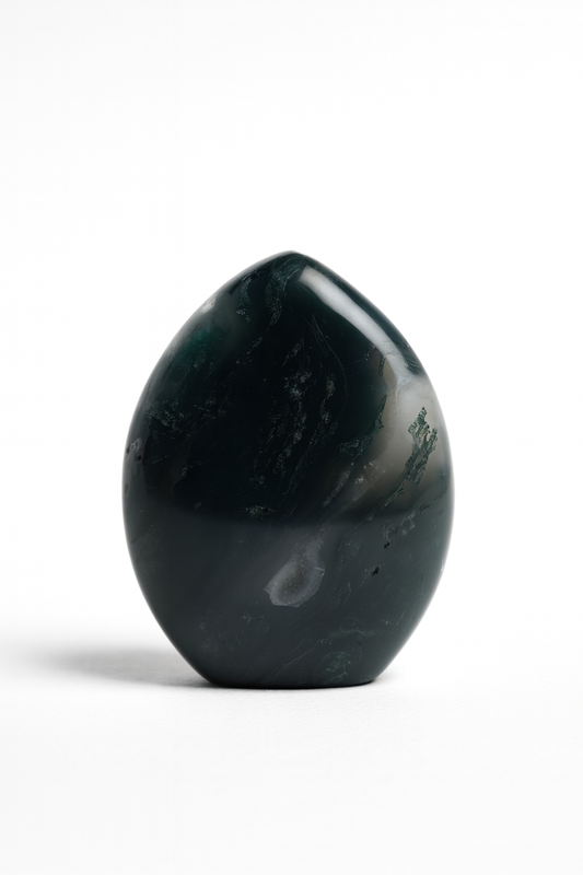 Moss Agate Flame #13