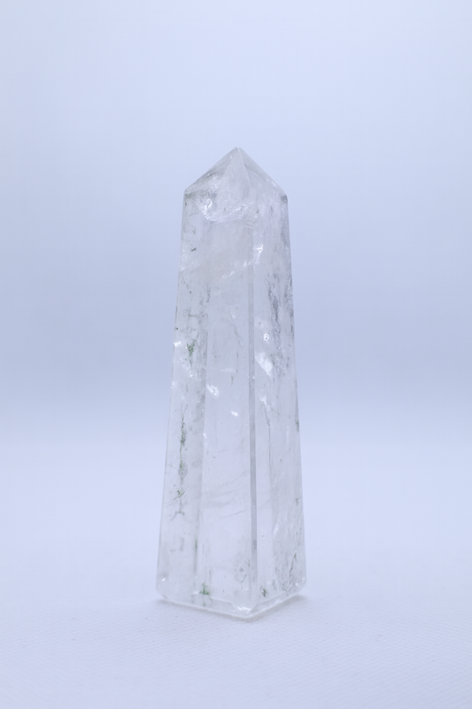 Clear Quartz Obelisks #8- Tip Little Chipped