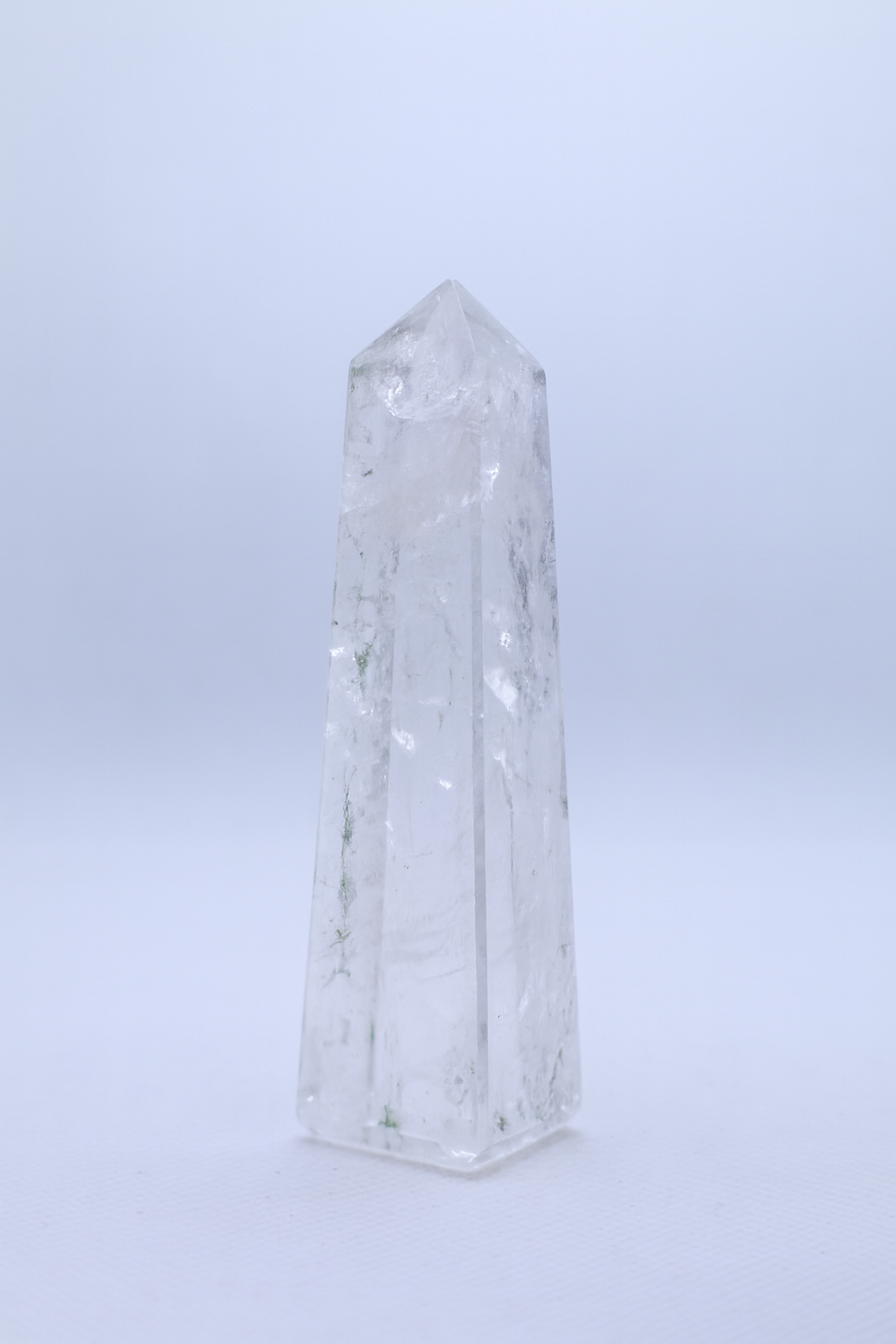 Clear Quartz Obelisks #8- Tip Little Chipped