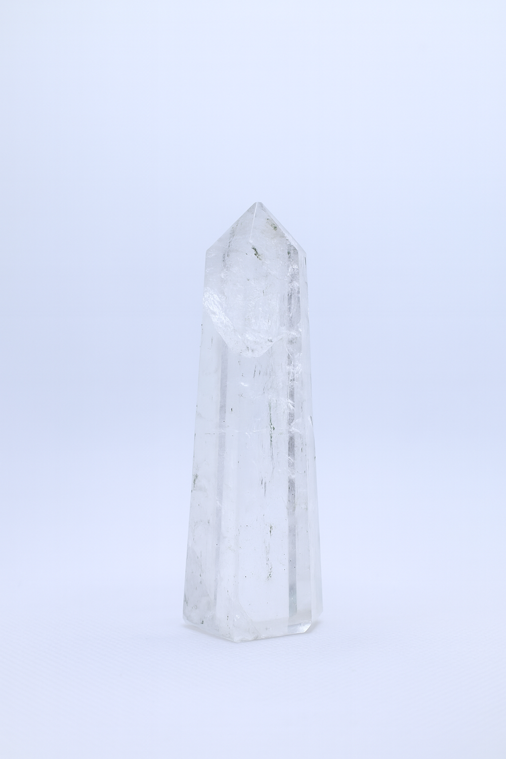 Clear Quartz Obelisks #8- Tip Little Chipped