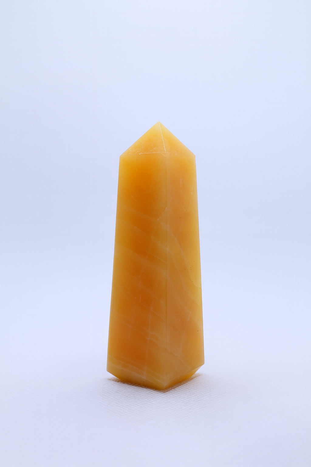 Orange Calcite Obelisks #7