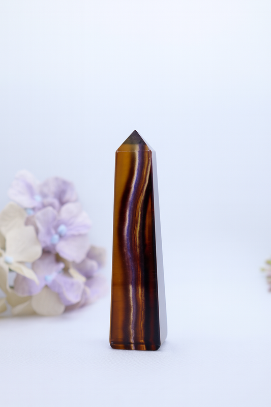 Rainbow Fluorite Tower #3