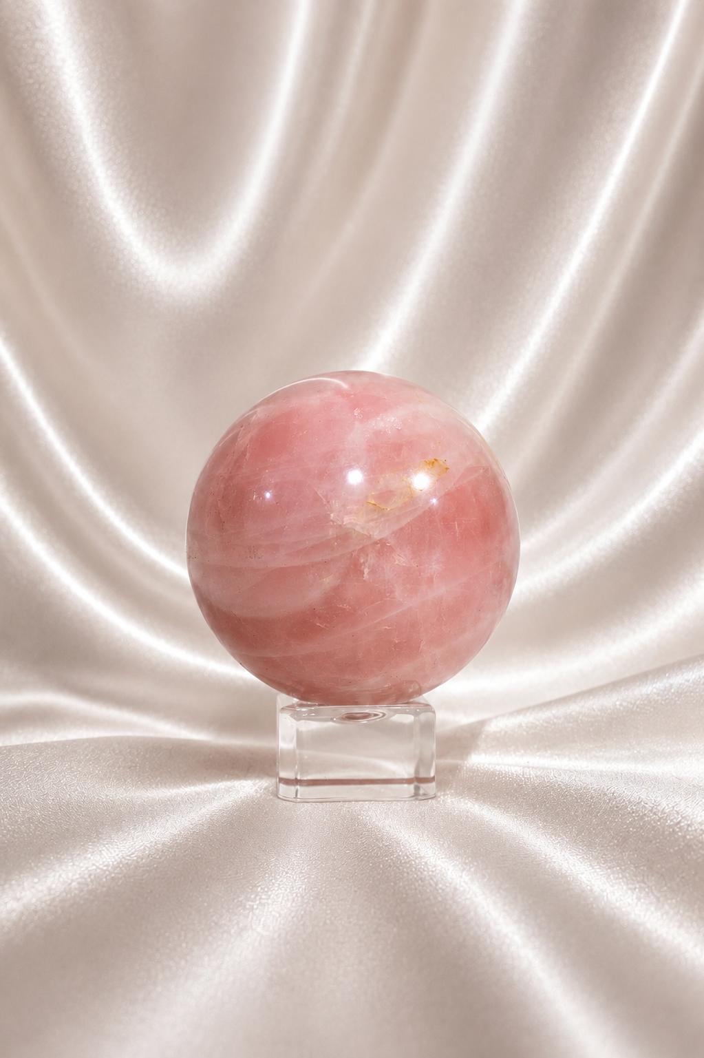 Rose Quartz Sphere #20