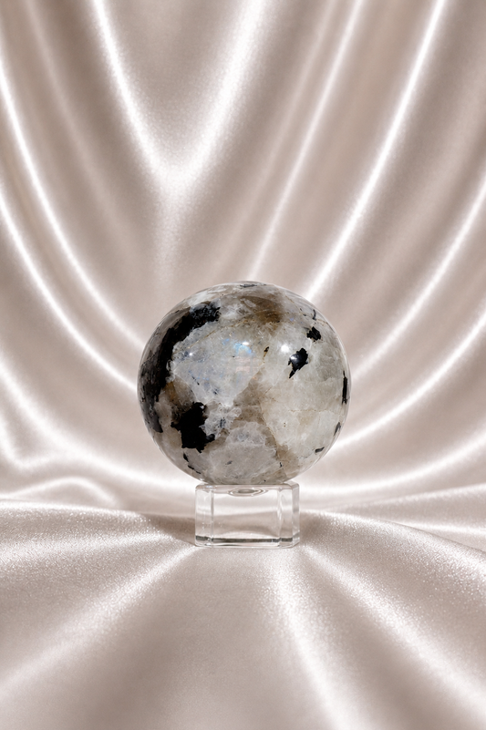 Rainbow Moonstone Sphere #16