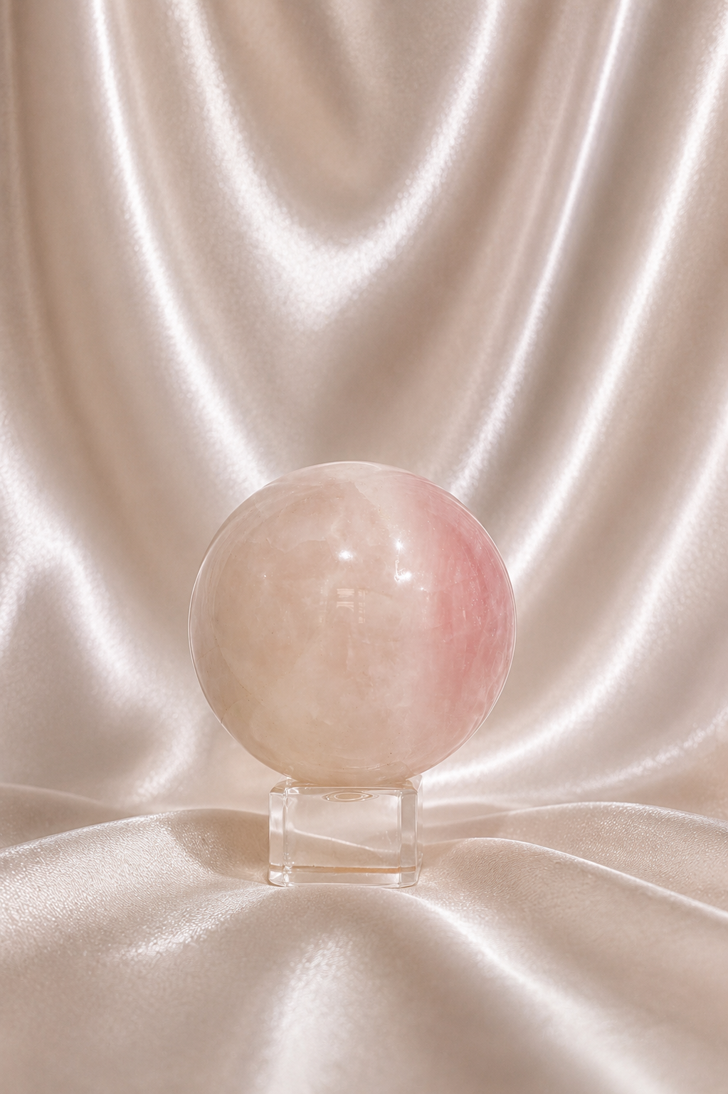 Rose Quartz Sphere #17