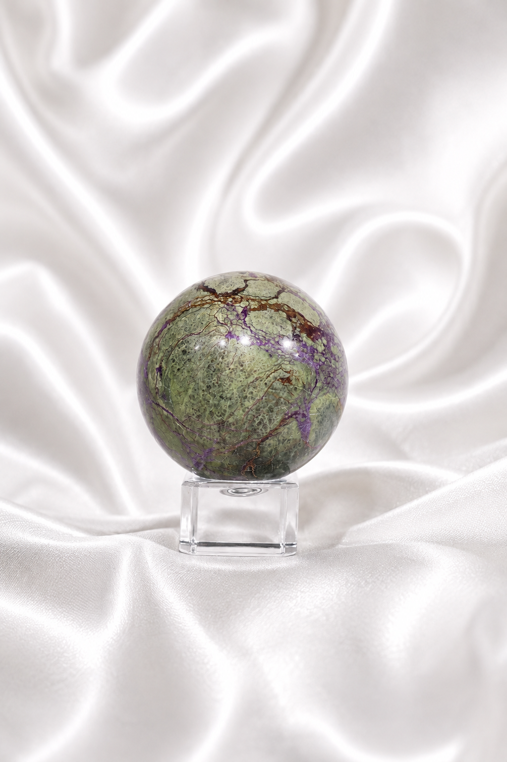 Stichtite Sphere #18- RARE