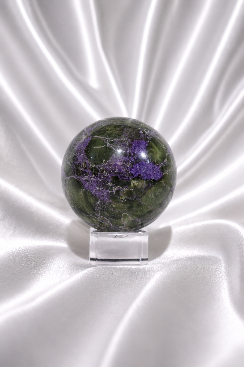 Stichtite Sphere #20- RARE