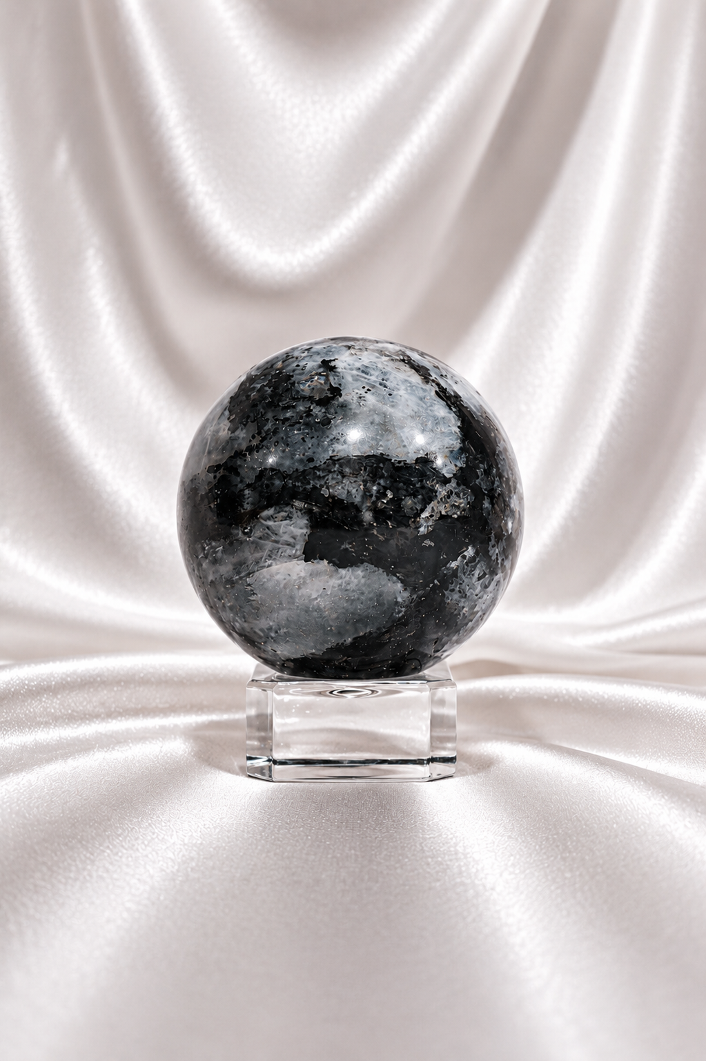 Rainbow Moonstone Sphere #17