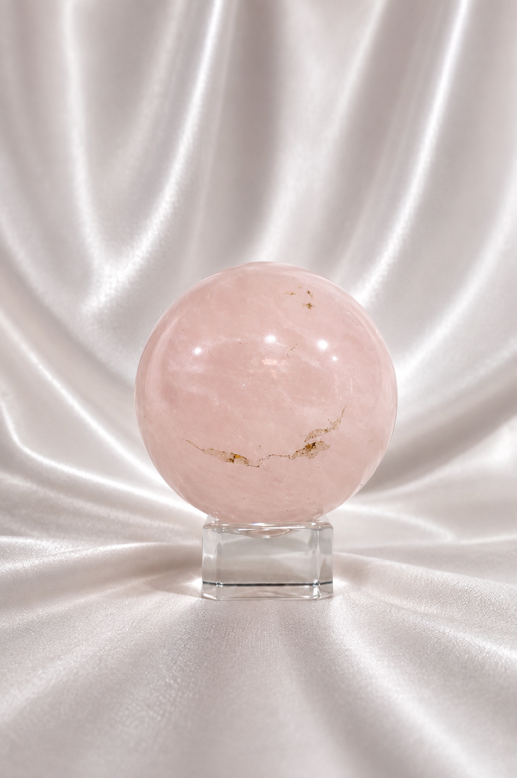 Rose Quartz Sphere #19