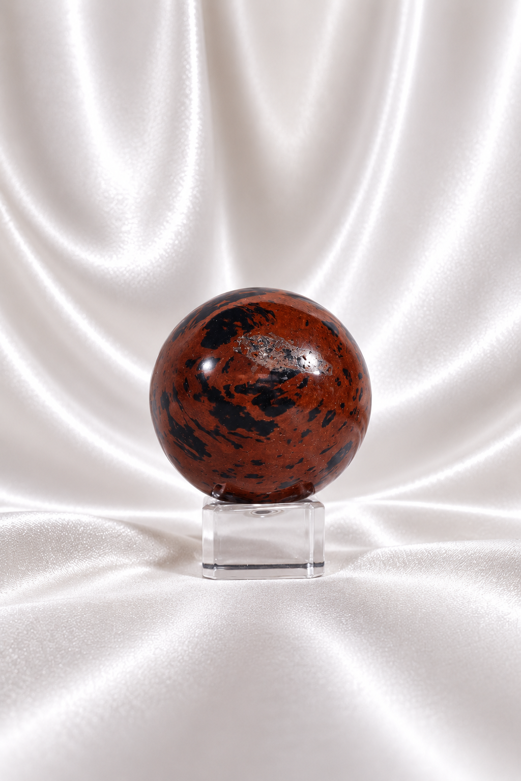 Mahogany Obsidian Sphere #5