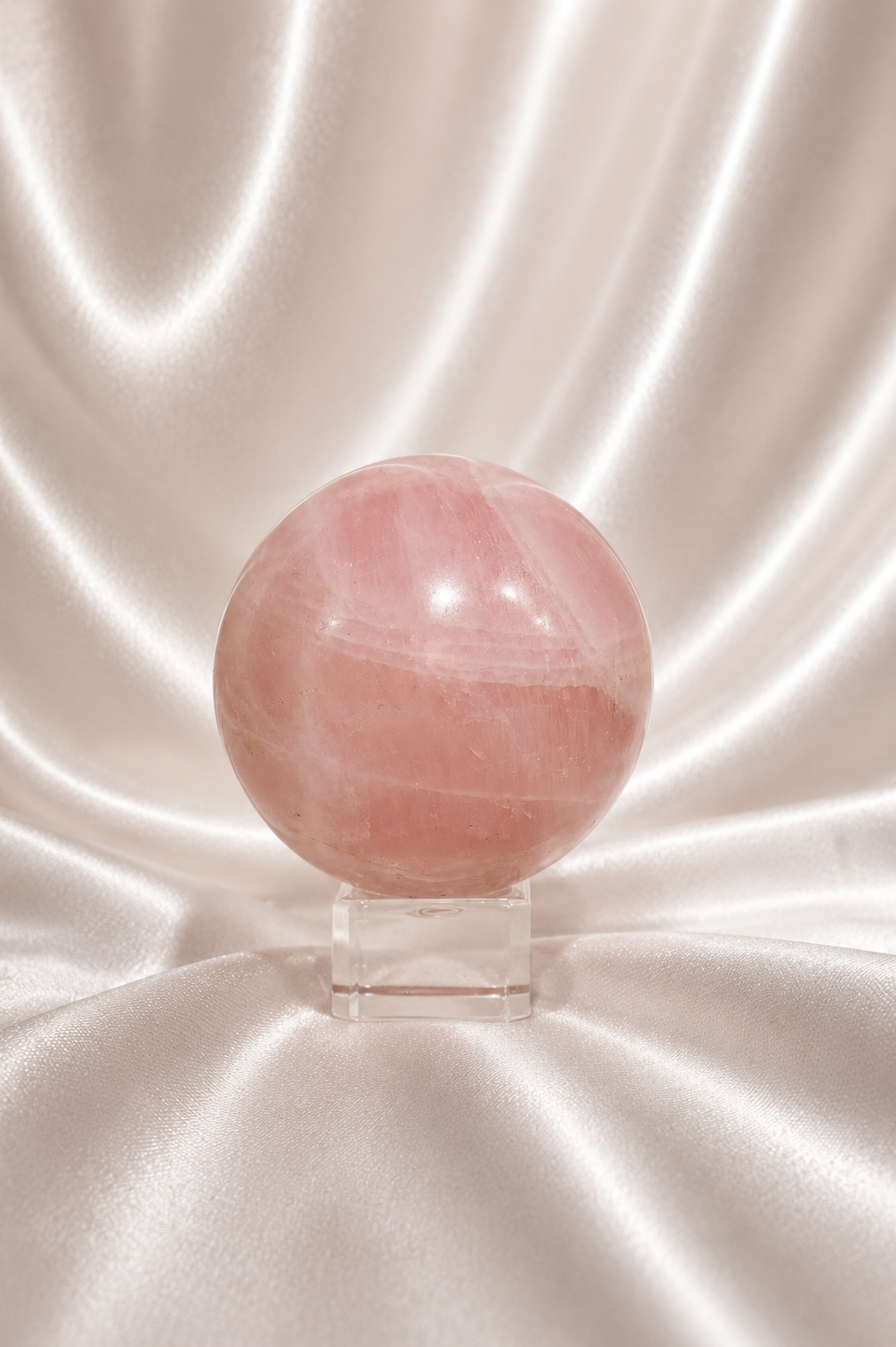 Rose Quartz Sphere #20