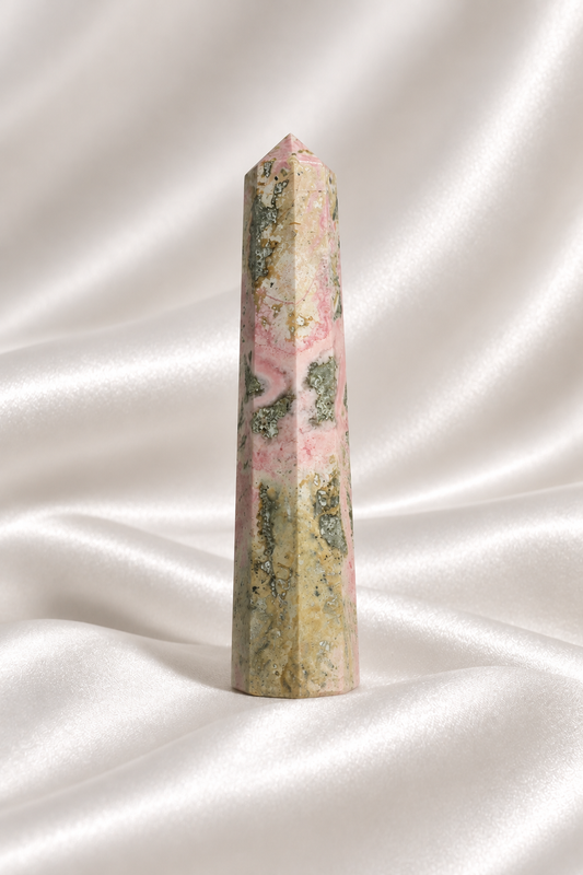 Peruvian Rhodonite Tower #8