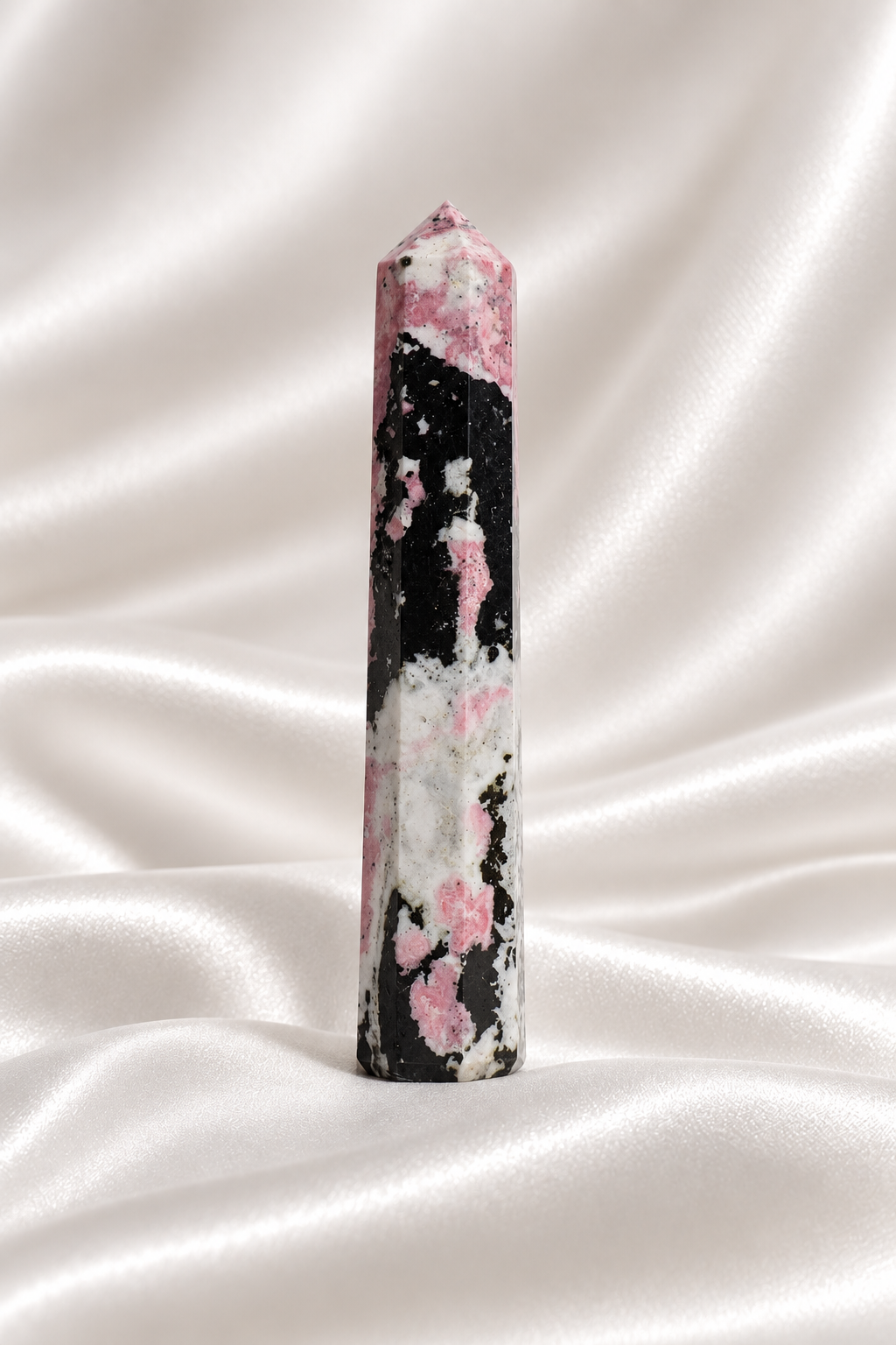 Peruvian Rhodonite Tower #9