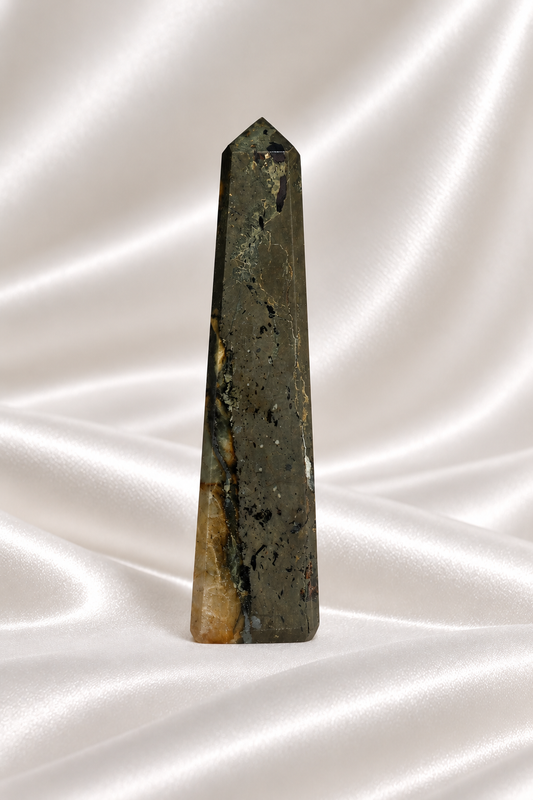 Pyrite & Golden Healer Tower #2 - RARE