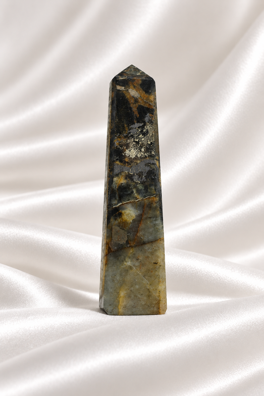 Pyrite & Golden Healer Tower #2 - RARE