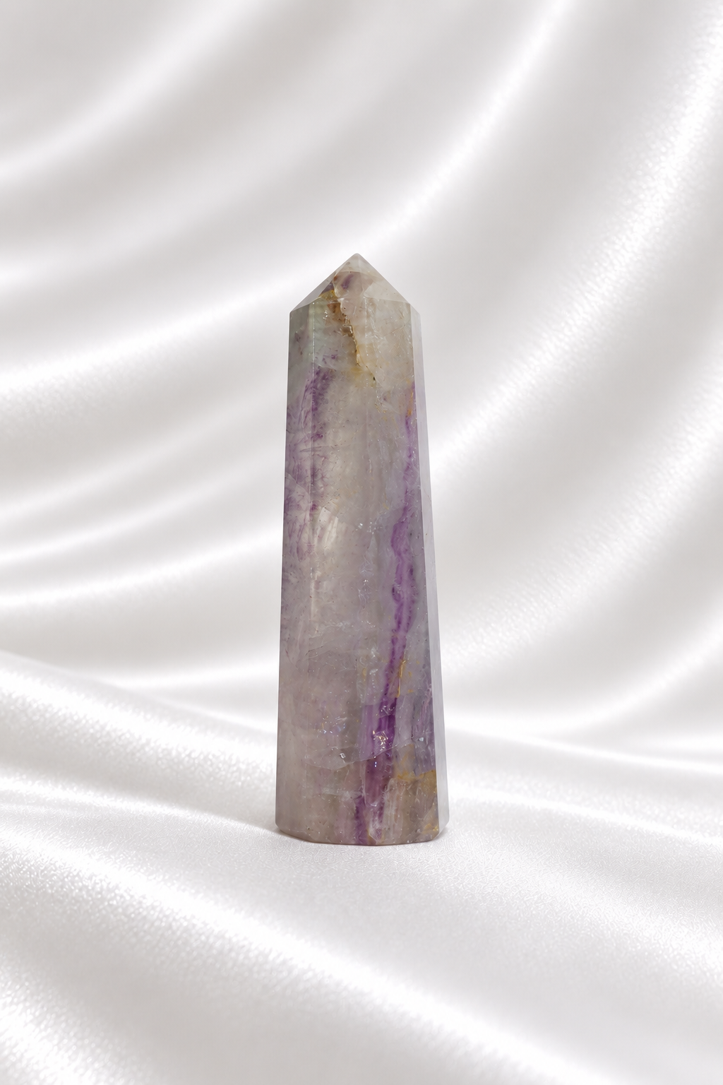 Fluorite Point #23 - Tip Little Chipped