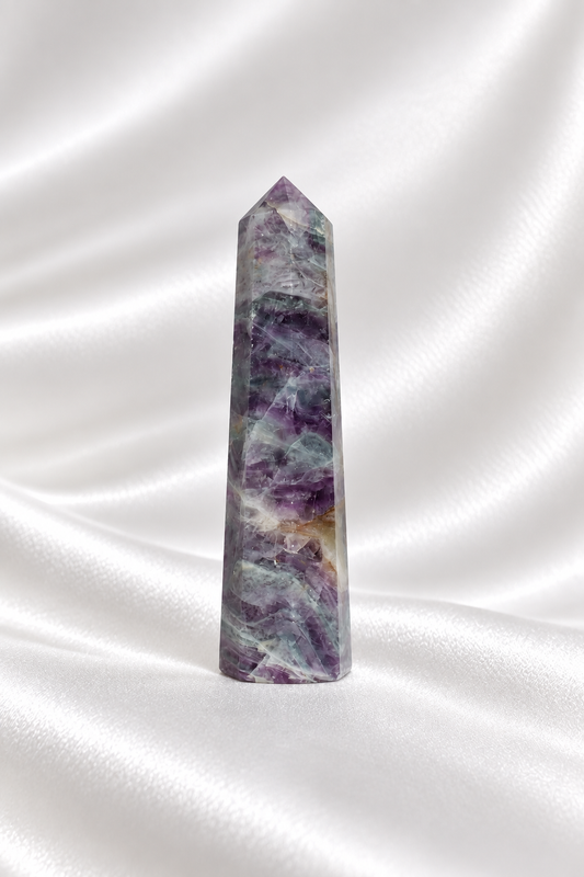 Fluorite Point #20 - Tip Little Chipped