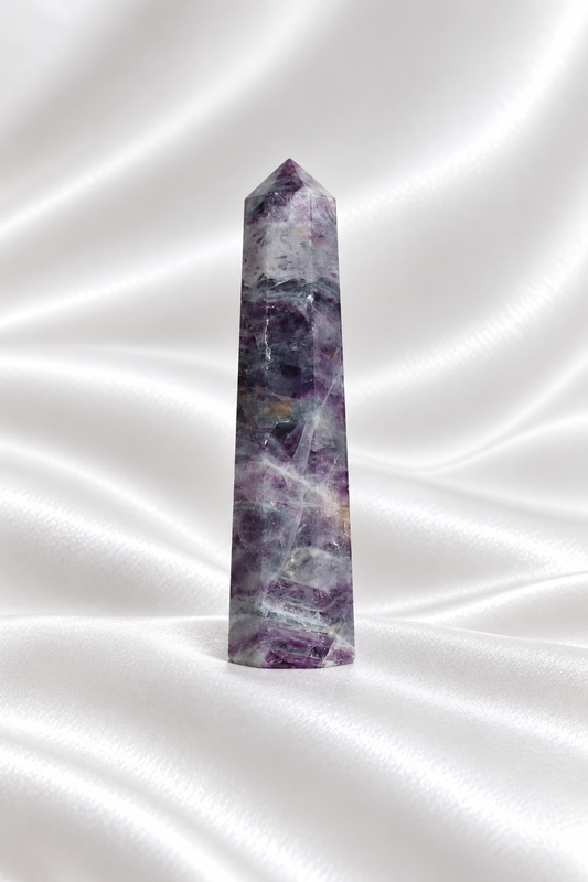 Fluorite Point #20 - Tip Little Chipped