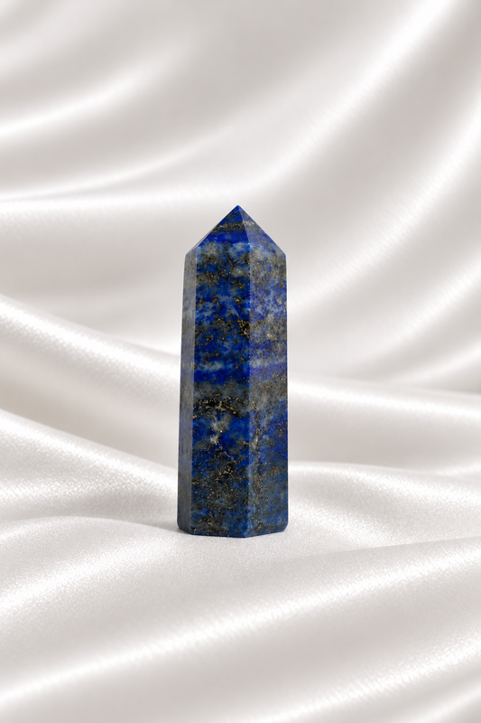 Lapis Lazuli Point #5- Tip Chipped