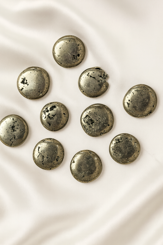 Pyrite Flat Stones