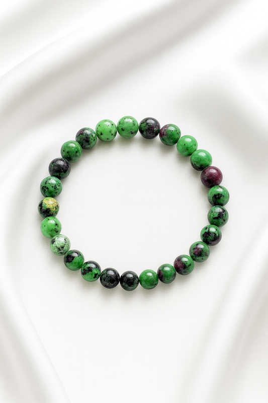 Ruby Zoisite Bracelet
