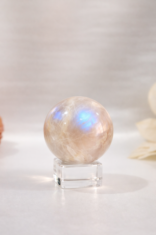 Tanzania Sunstone Moonstone Sphere #9