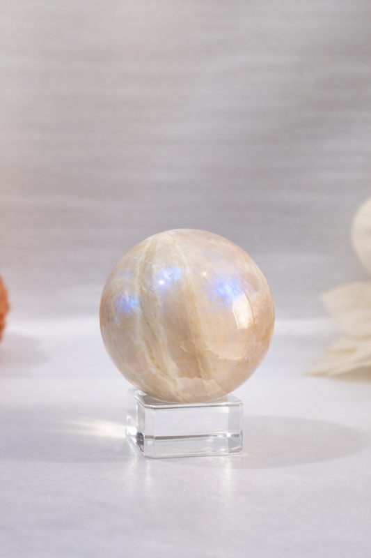 Tanzania Sunstone Moonstone Sphere #10