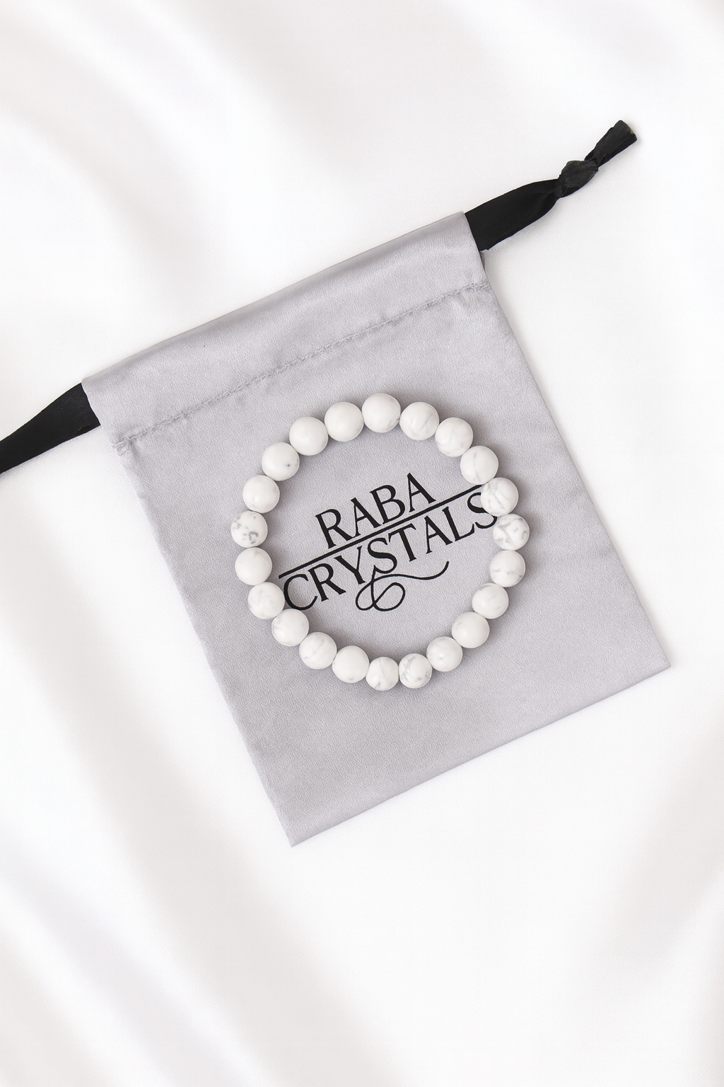 White Howlite Bracelet