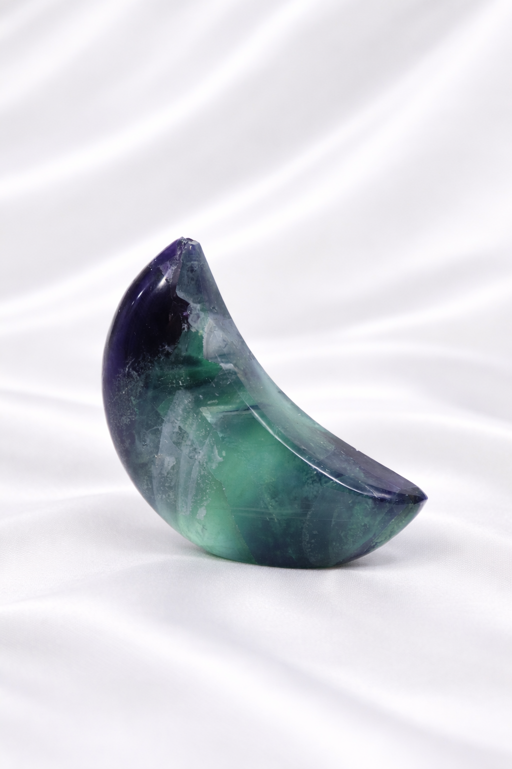 Fluorite  Standing Moon #3 - Little Chipped