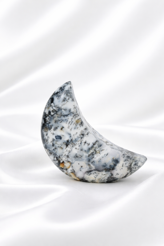 Dendritic Opal Standing Moon #5