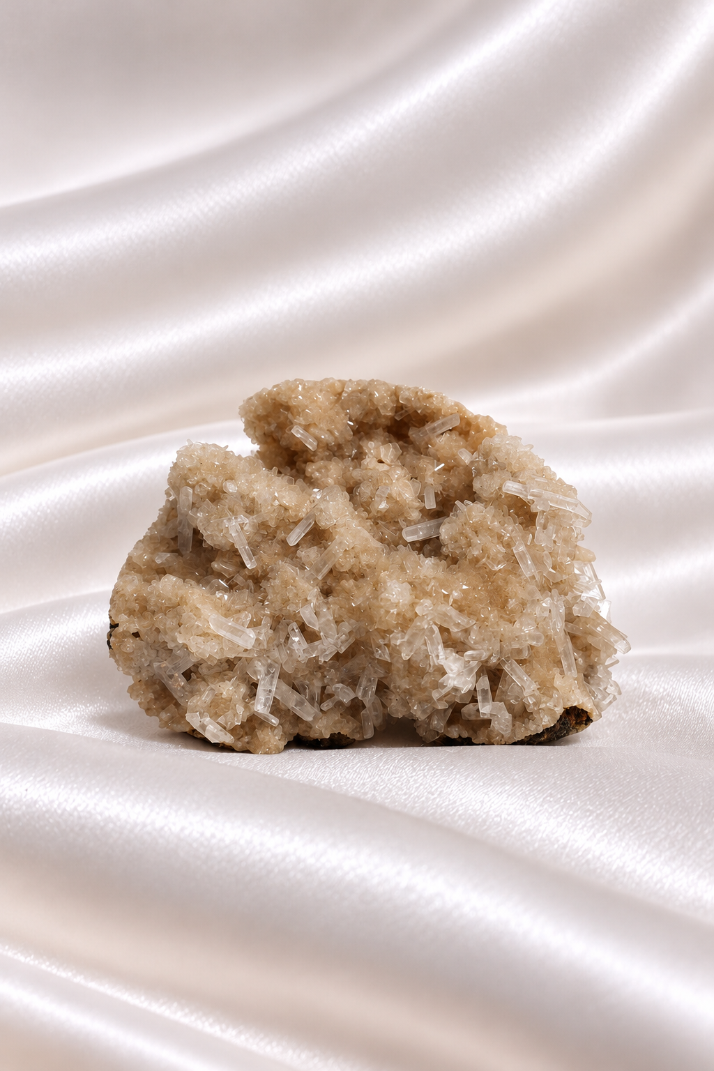 Heulandite withe Calcite Cluster - RARE #2