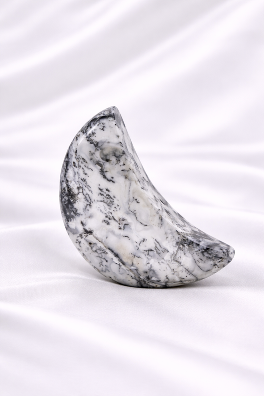 Dendritic Opal Standing Moon #4