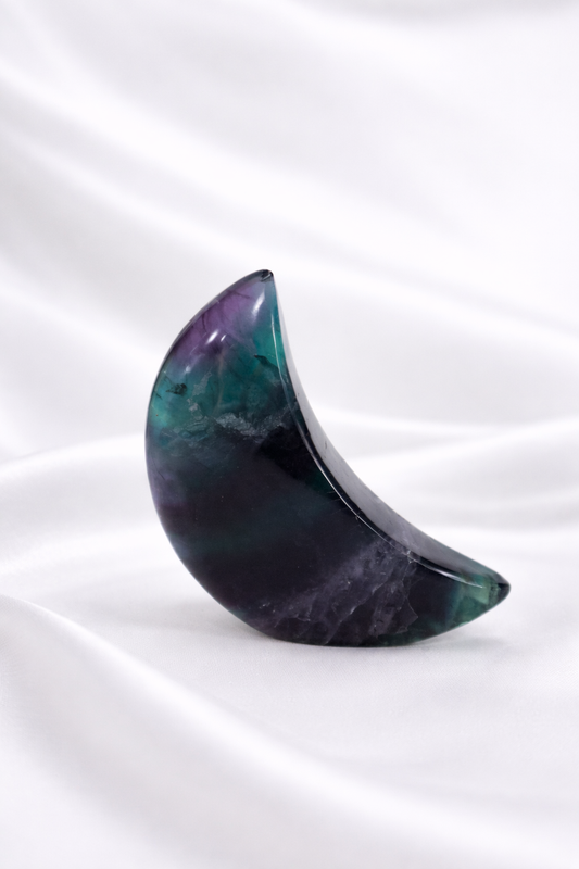 Fluorite  Standing Moon #1 - Little Chipped