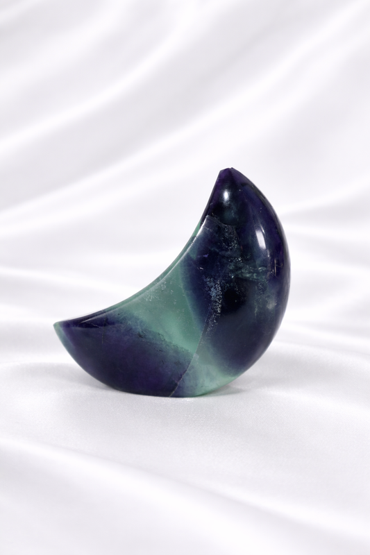 Fluorite  Standing Moon #3 - Little Chipped