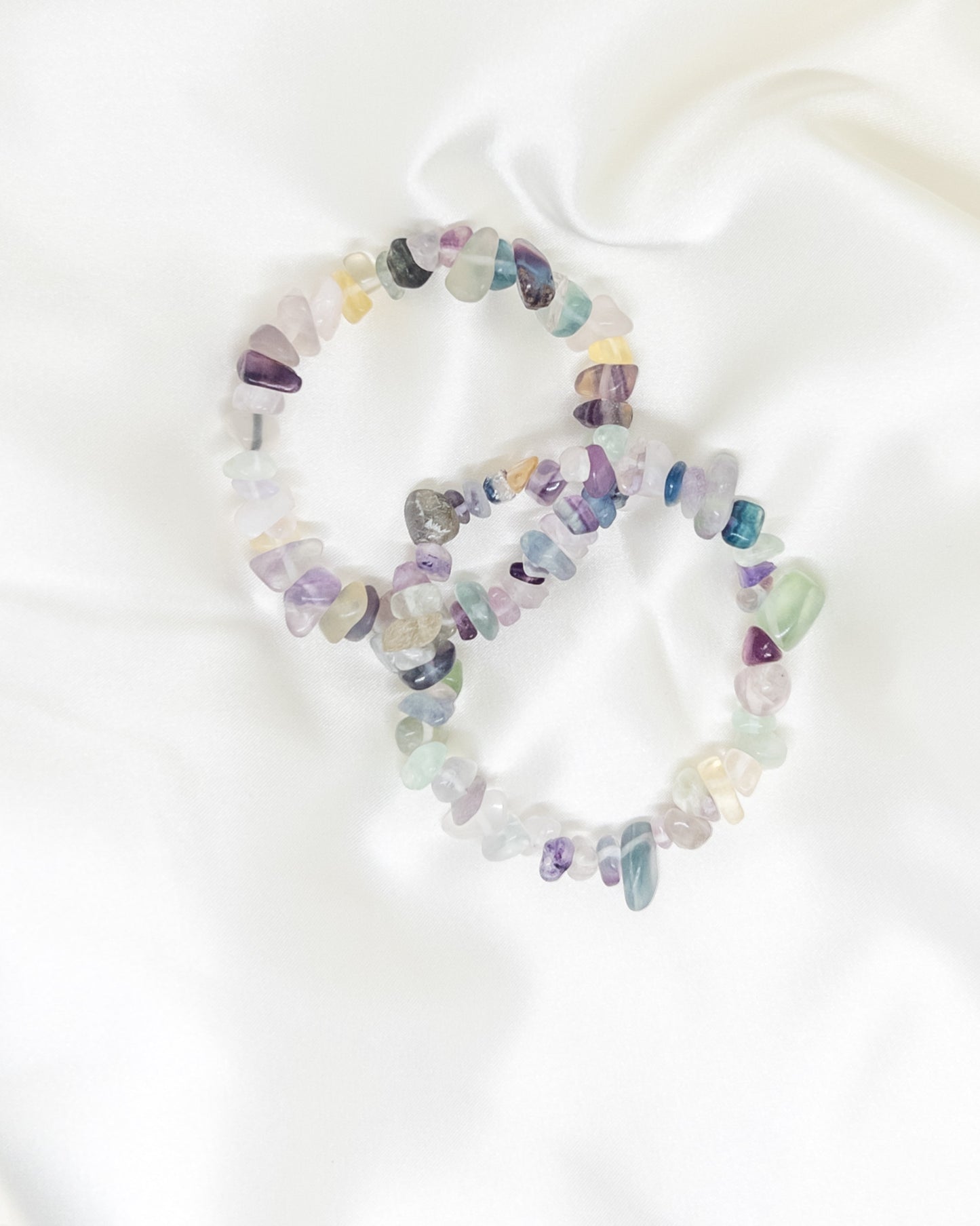 Fluorite Bracelet- Chipped