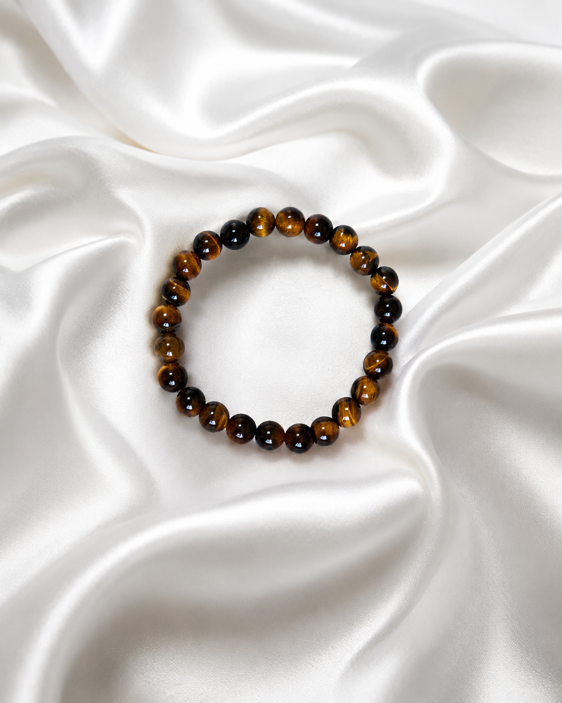 Tiger's Eye Beaded Bracelet