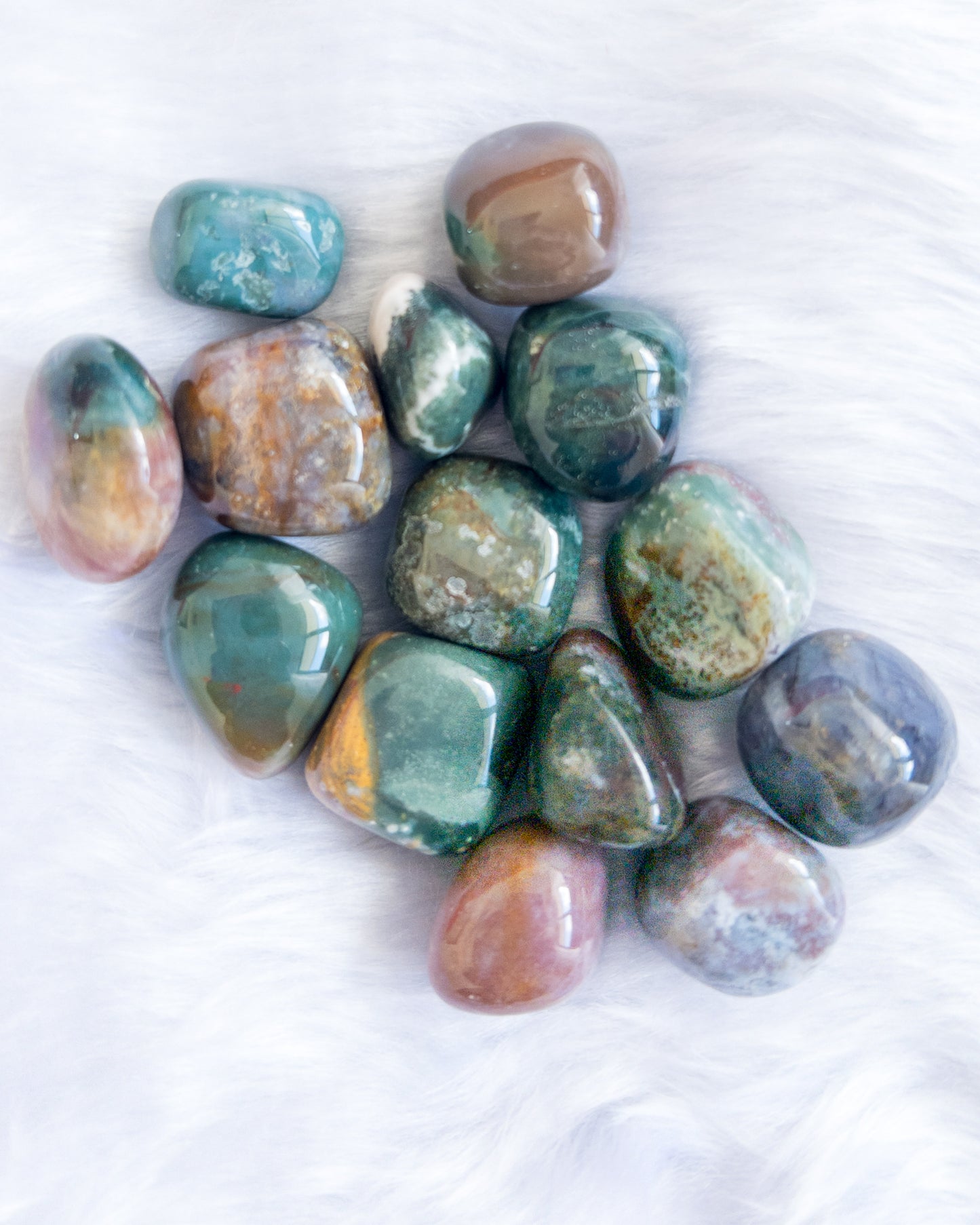 Ocean Jasper Tumbles