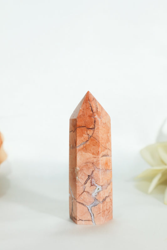Pink Agate Tower #15