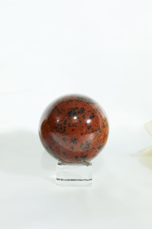 Mahogany Obsidian Sphere #2